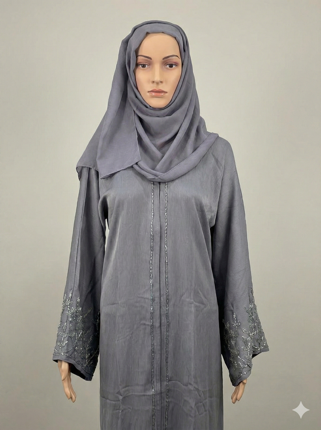 Noor Grey Abaya