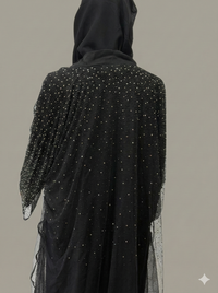 Sadaf Black Abaya
